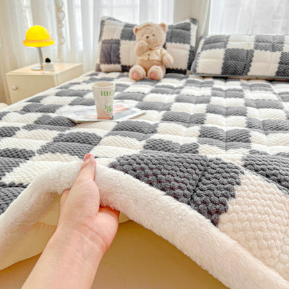 Fleece-Bettauflage, warm und weich