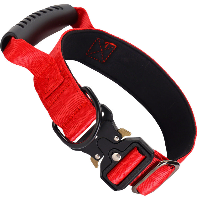 Taktisches Hundehalsband mit Griff