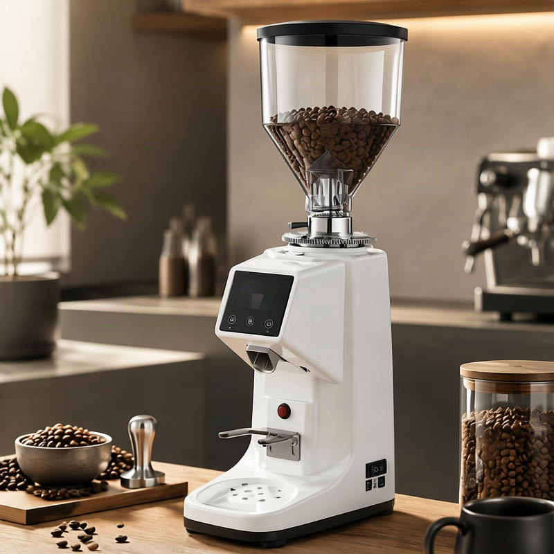 Elektrische Kaffeemühle mit Touchscreen, Modell NB-022