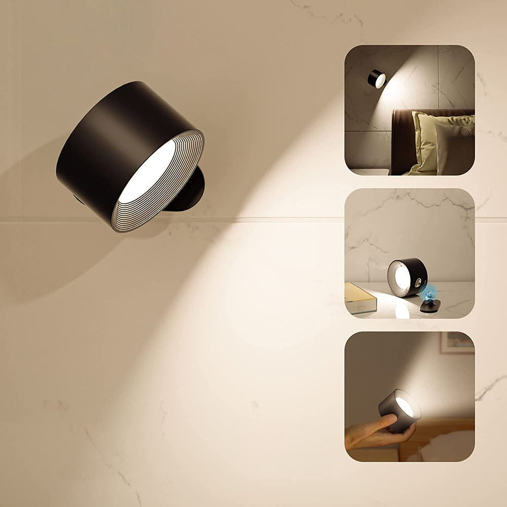 Kabellose LED-Wandleuchte mit Touchsteuerung