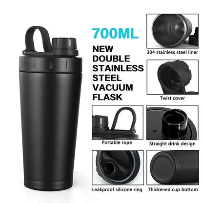 Doppelwandiger Edelstahl-Shaker 700 ml