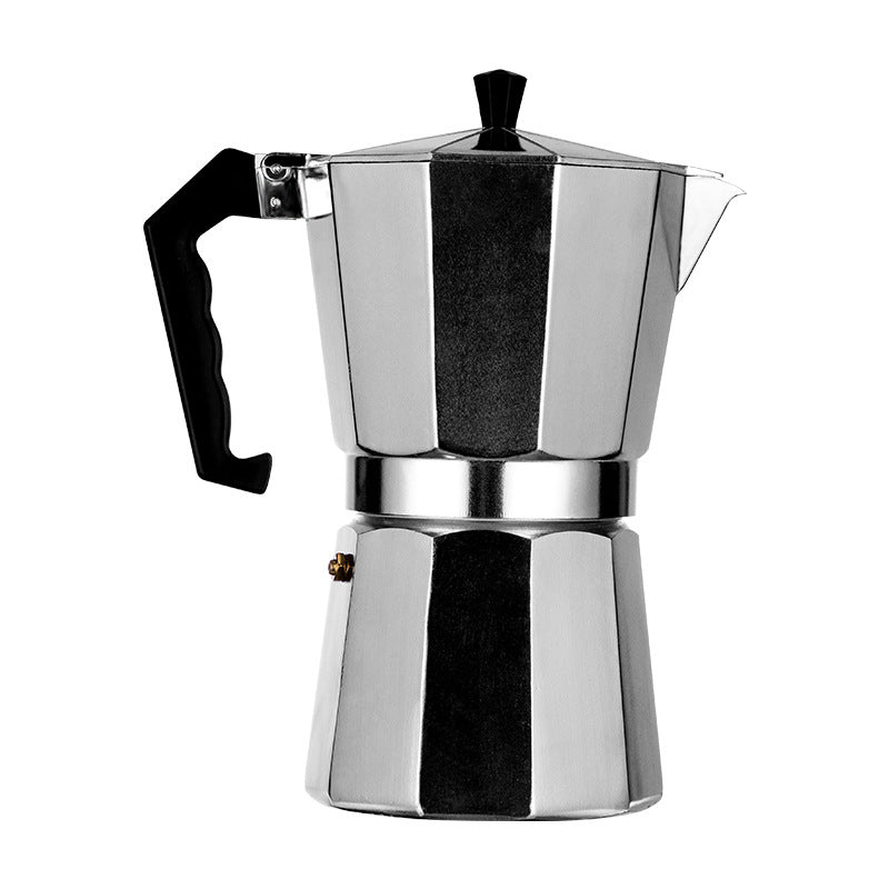 Espressokocher aus Edelstahl