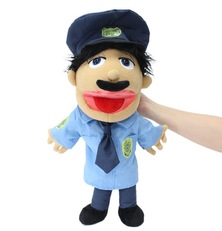 Handpuppe Hai mit beweglichen Armen