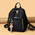 Oxford-Rucksack Damen, 25×12×29 cm, atmungsaktiv