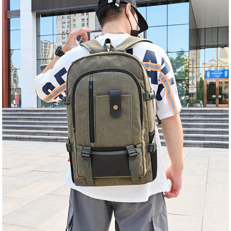 Herren-Rucksack, Leinwand, 20–35 L, atmungsaktiv