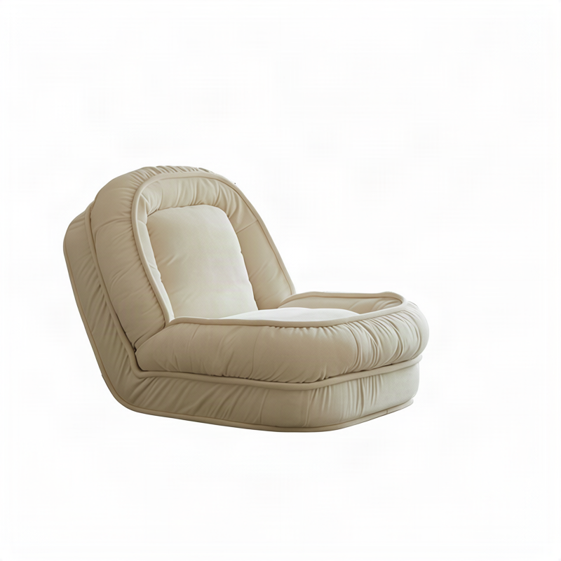 Klappsofa aus Kordstoff, Einzelsitz