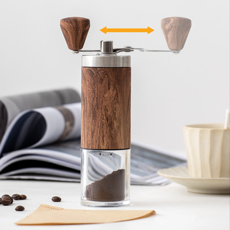 Manuelle Kaffeemühle aus Edelstahl