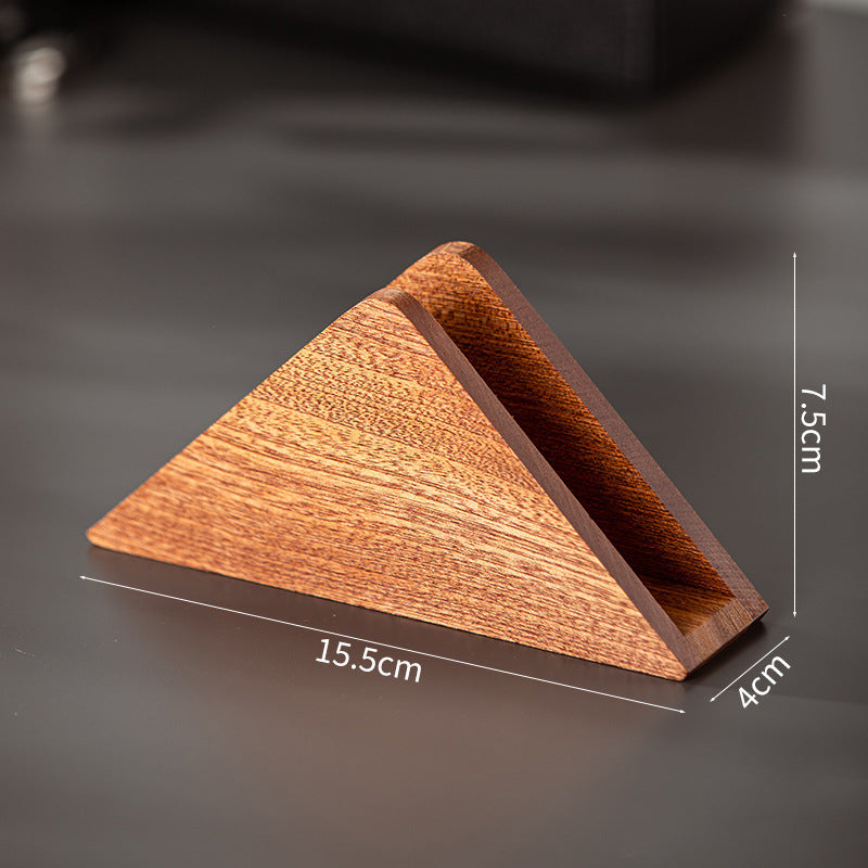Papierrollenhalter aus Holz, mehrere Formen