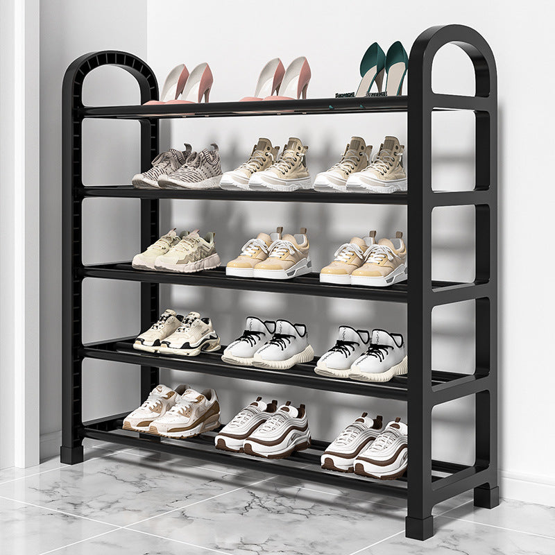 Klappbares Schuhregal aus Metall, mehrschichtig