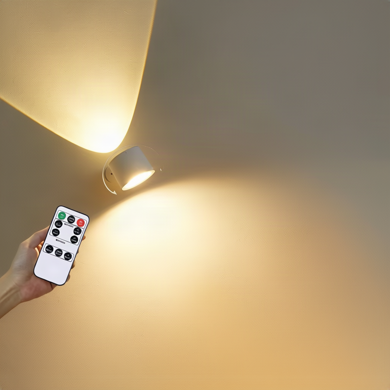 Kabellose LED-Wandleuchte mit Touchsteuerung
