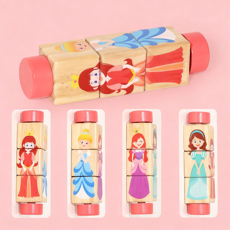 Holzpuzzle für Babys, 0–3 Jahre