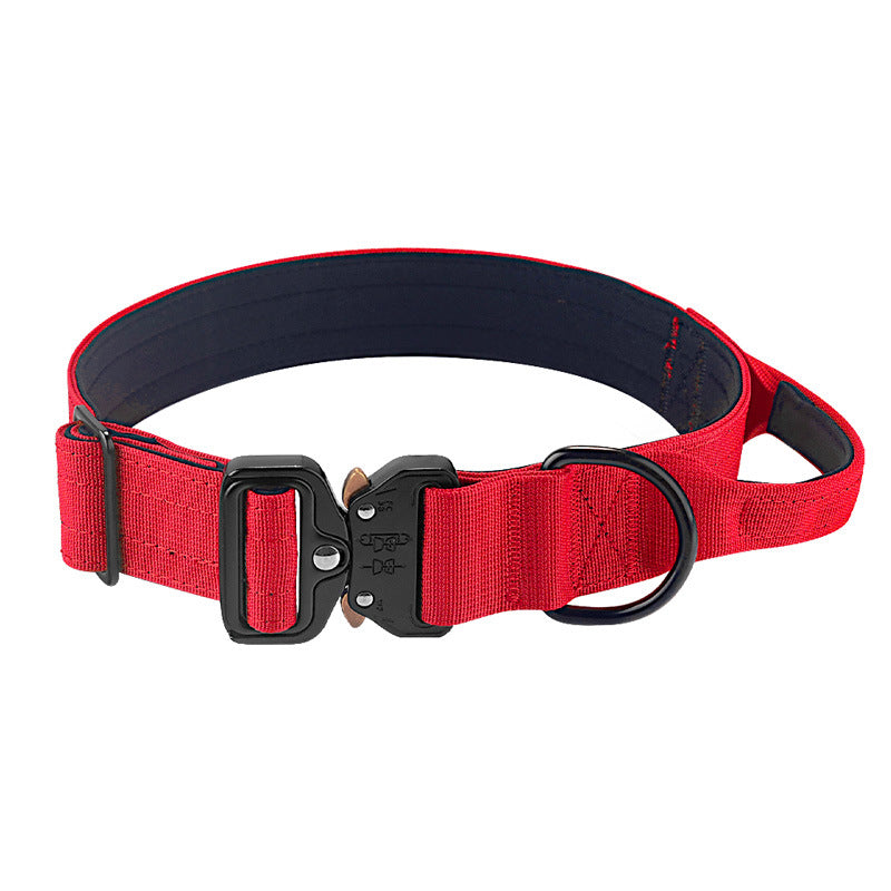 Hundehalsband aus Nylon mit Griff