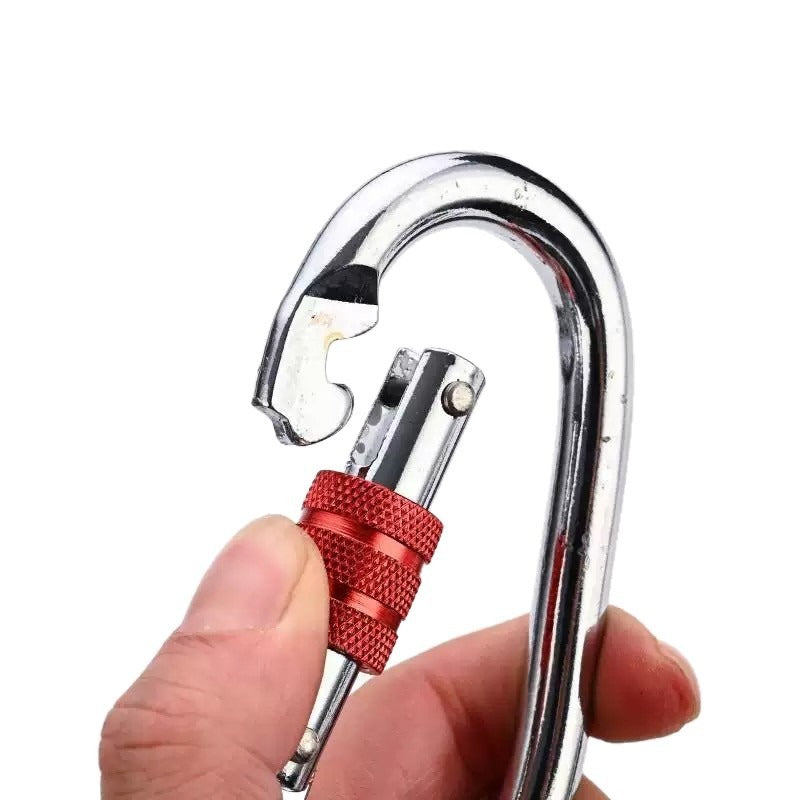 Stahlkarabiner für Klettern, 25 KN