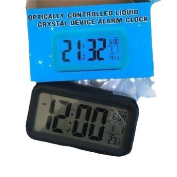Digitale Wecker-Leuchte mit LED-Display