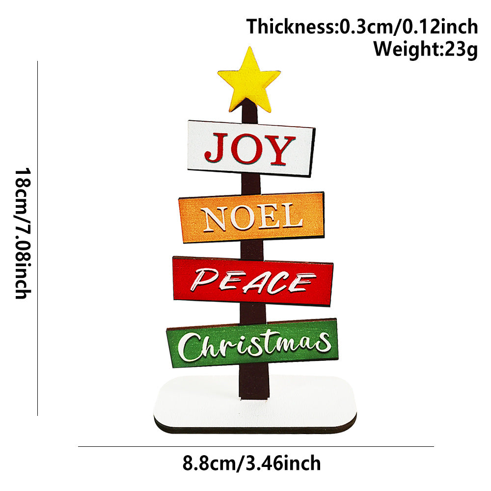 Holz-Weihnachtsfiguren zum Aufstellen