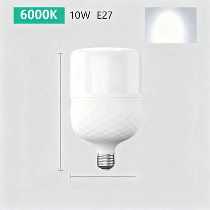 LED-Glühbirne E27, energiesparend, Weiß