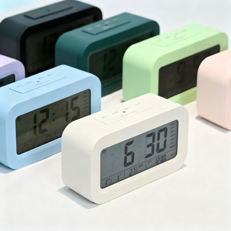 Digitale Wecker-Leuchte mit LED-Display