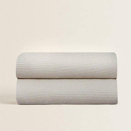 Baumwoll-Waffelpiqué-Decke, 100×150–200×230 cm