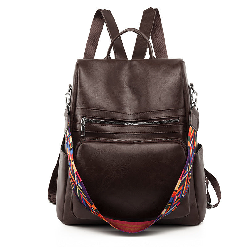 Reiserucksack Damen, PU, wasserfest, große Kapazität