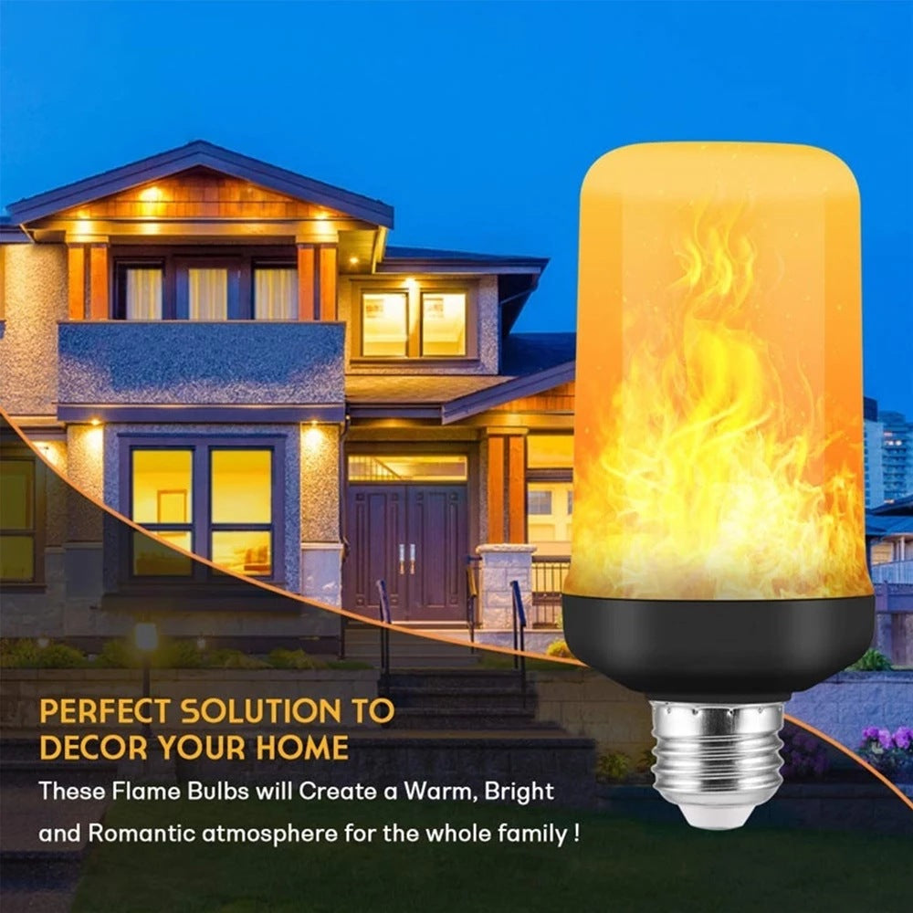 LED FLAME LIGHT PARTY LAMP - 4 MODI FEUER SIMULATION | Brehn