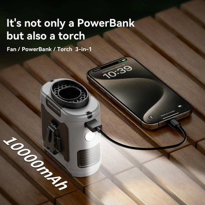 10000mAh Outdoor Tragbarer Taillenventilator - Orthorun | Brehn