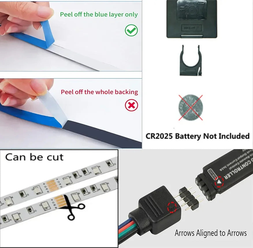 USB LED STRIPE MIT FARBWECHSEL - RGB LICHT FÜR RAUMDEKORATION & TV-HINTERGRUNDBELEUCHTUNG | Brehn