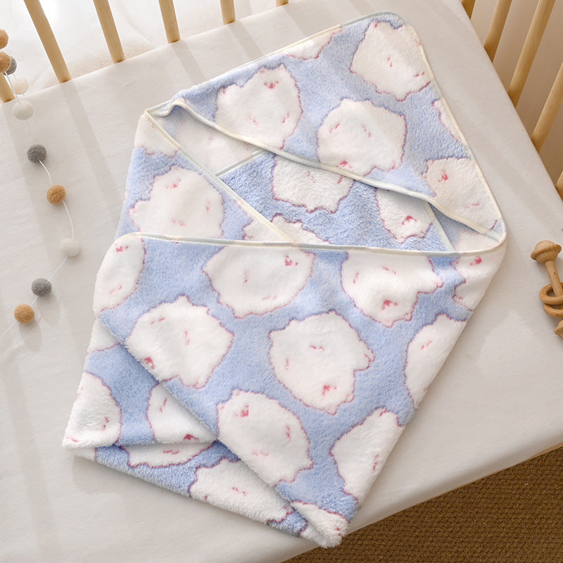 Babydecke aus Korallenfleece, 80×80 cm