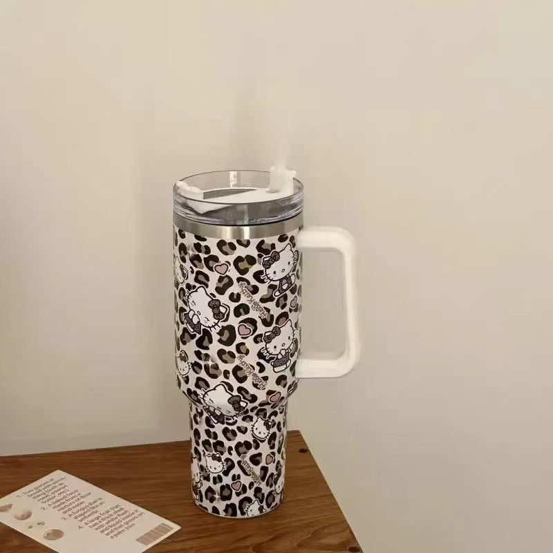 Isolierbecher aus Edelstahl, 40 oz, mit Henkel