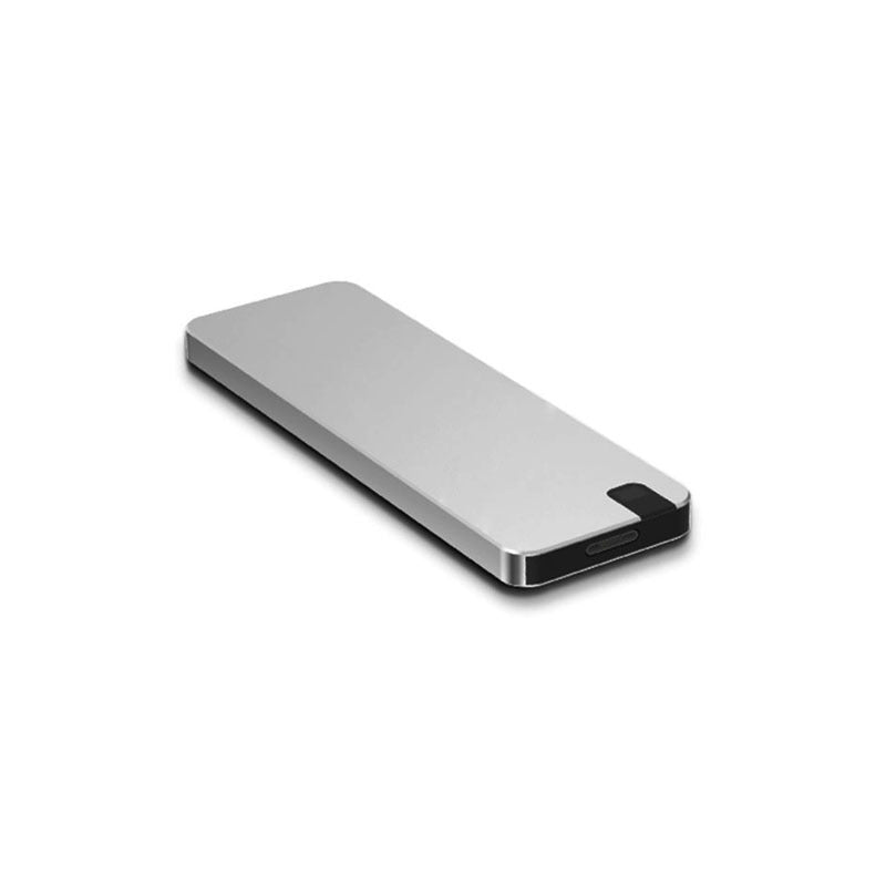 Tragbare SSD, Metall, 105 × 32 × 8 mm