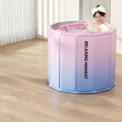 Faltbare Badewanne aus PVC für Erwachsene