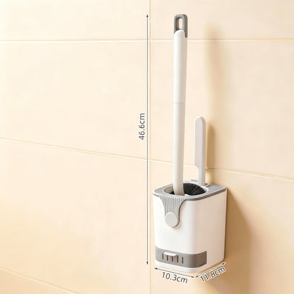 Toilettenbürste mit Halter, wandmontierbar