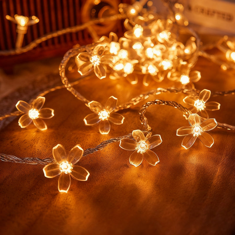 Solar-Lichterkette mit verschiedenen Motiven