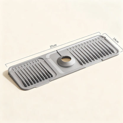 Silikon-Abtropfmatte für Wasserhahn