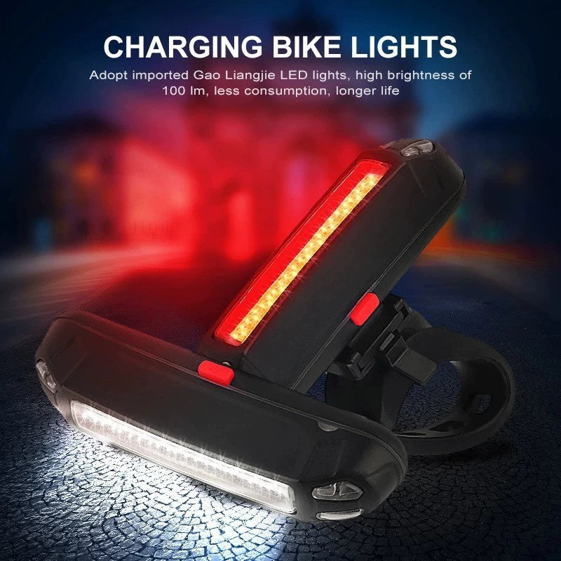 USB-Fahrrad-Rücklicht mit LED