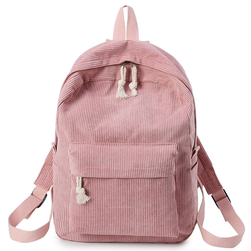 Rucksack aus Kord, 20–35 L, großes Fassungsvermögen