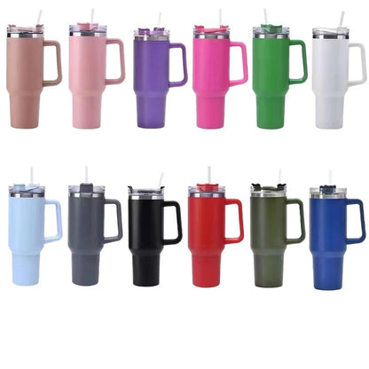 Isolierbecher aus Edelstahl mit Griff, 1200 ml