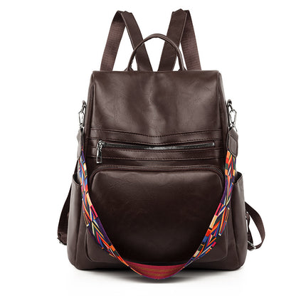 Damen-Rucksack aus PU, moderner Stil