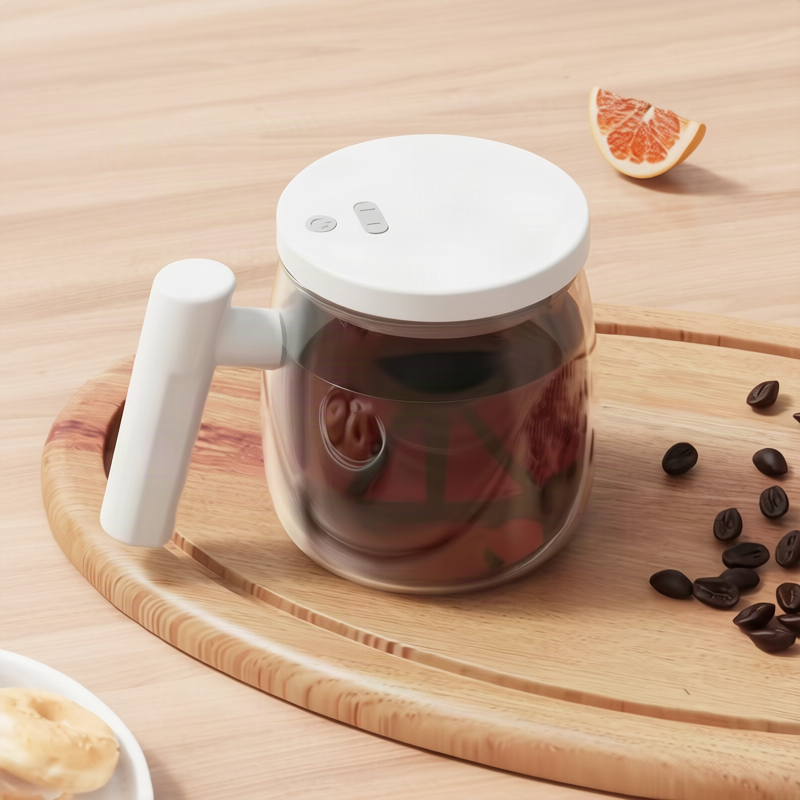 Selbstrührende Edelstahl-Kaffeetasse, 400ml