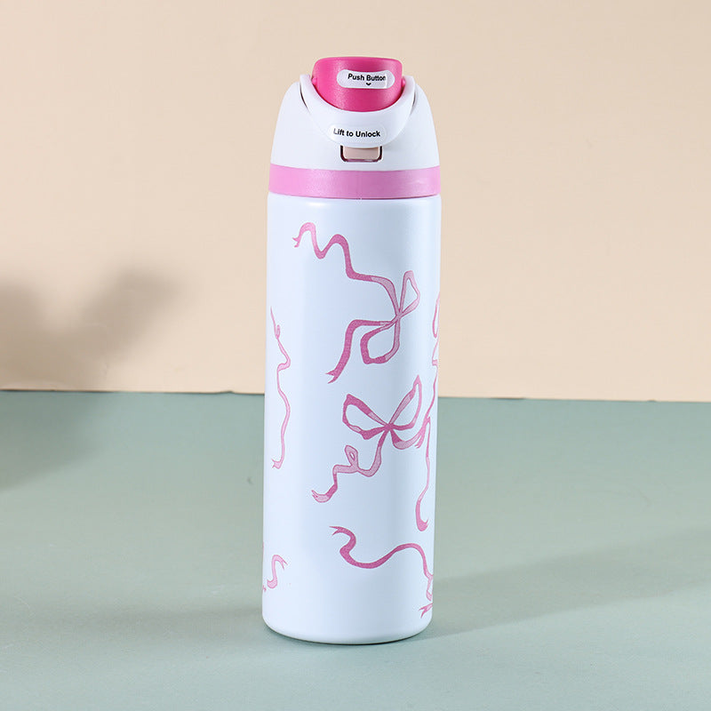 Edelstahl-Trinkflasche, 32 oz, isoliert
