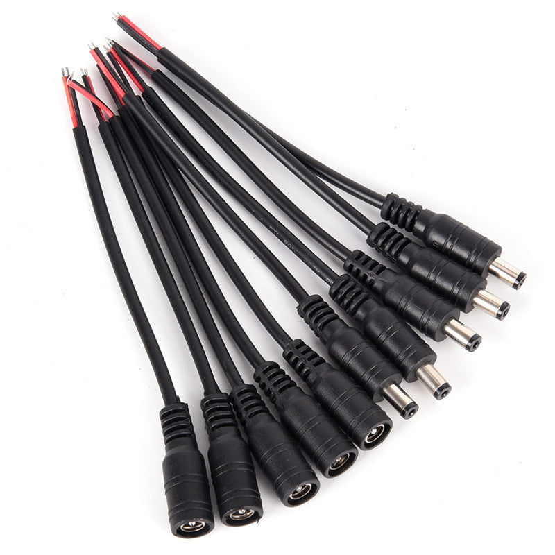 DC-Stromverbindungskabel mit 5,5×2,1 mm Stecker