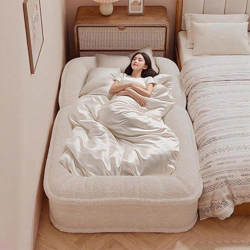 Klappsofa aus Kordstoff, Einzelsitz