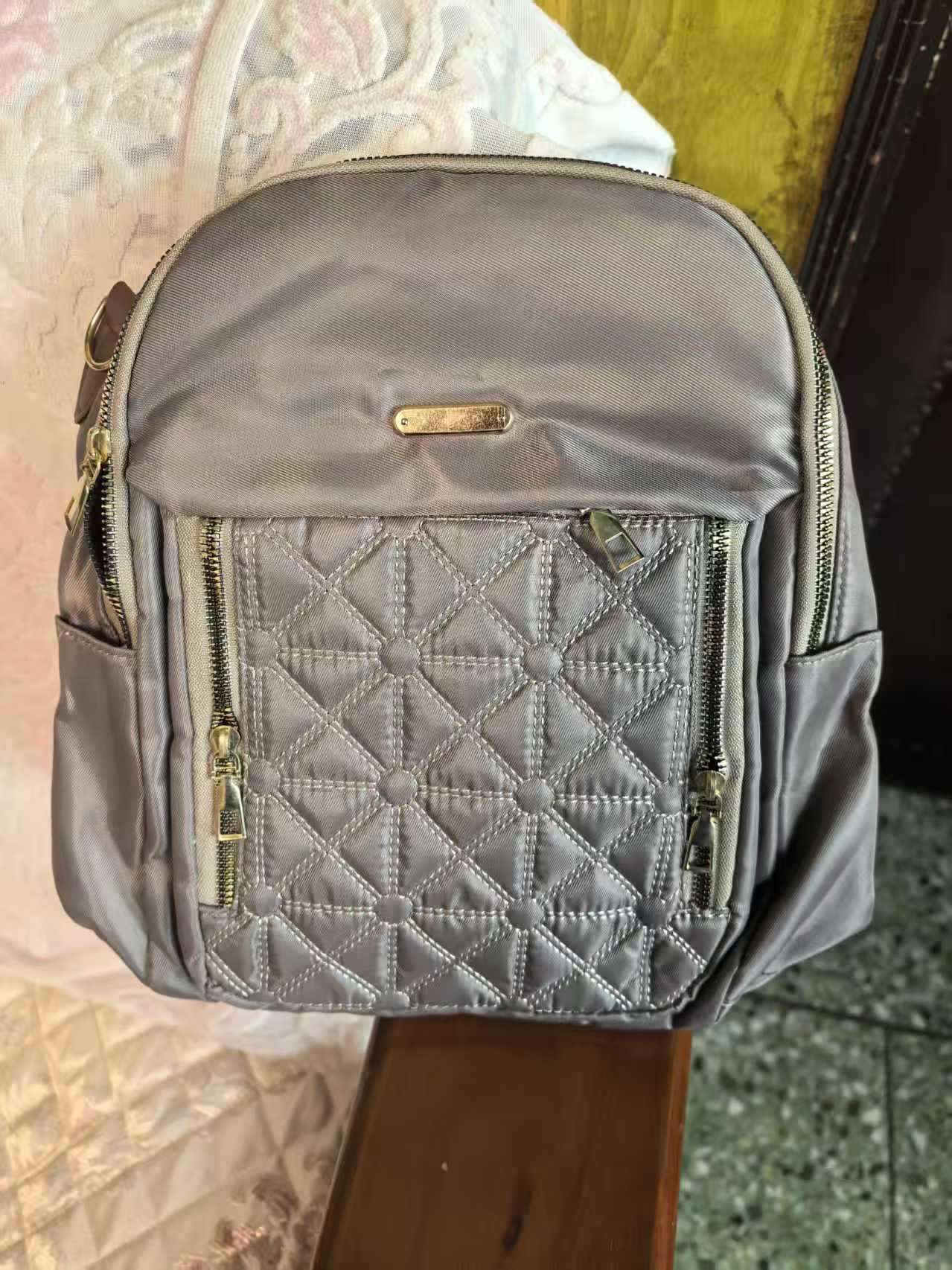 Rucksack aus Oxford-Gewebe, Damen, Rückenschonung