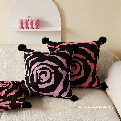 Kissen mit Zebra- und Leopardenmuster, Polyester, waschbar