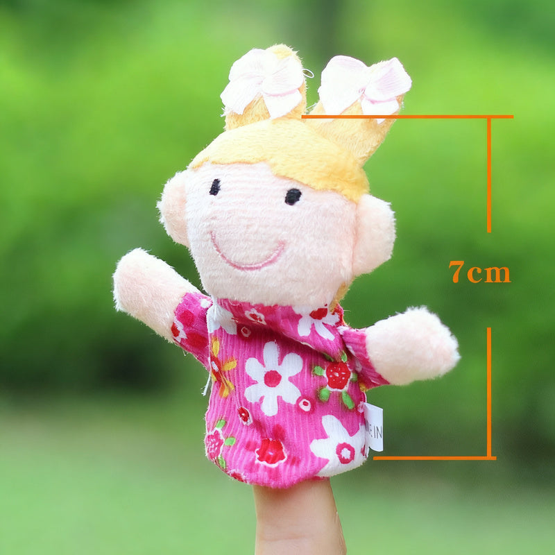 Fingerpuppe Einhorn, 8 cm, Kurzplüsch