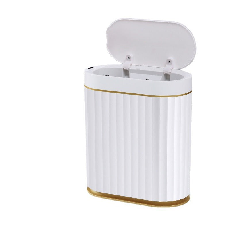 Mülleimer mit Doppelkammer, rund