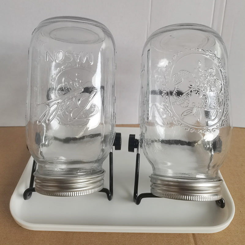 Glas-Vorratsgläser, verschiedene Größen