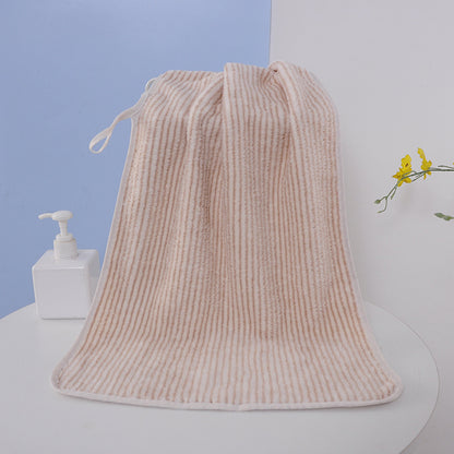 Badetuch und Handtuch aus Korallenfleece