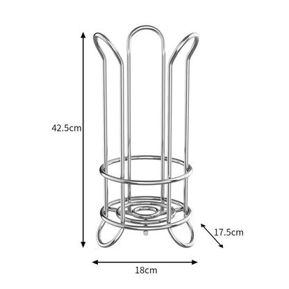 Küchenrollenhalter aus Edelstahl