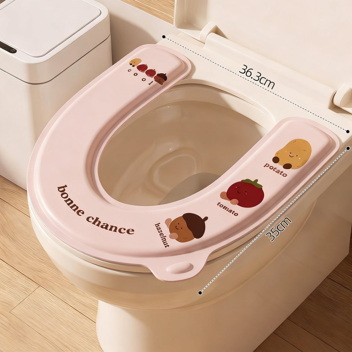 Toilettensitz-Auflage, wasserdicht, vier Jahreszeiten
