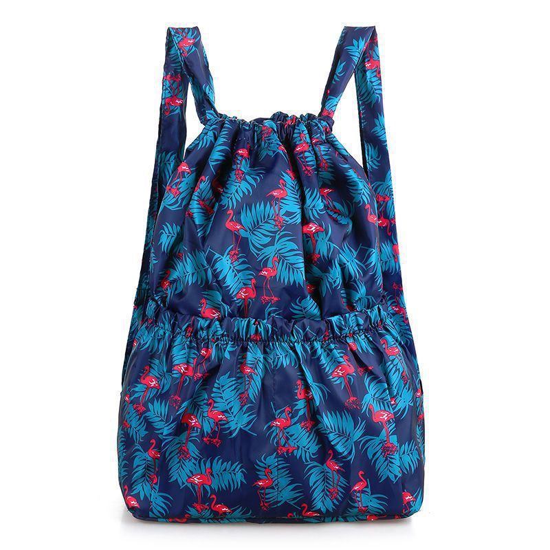 Damen-Rucksack mit Druckmuster, strapazierfähig, großes Volumen
